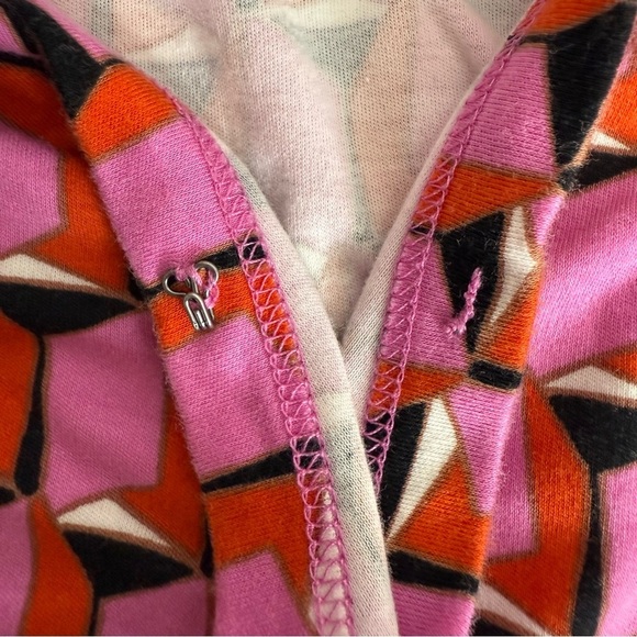 Diane Von Furstenburg DVF X Target - pink geometric collared jumpsuit Small - Picture 12 of 13